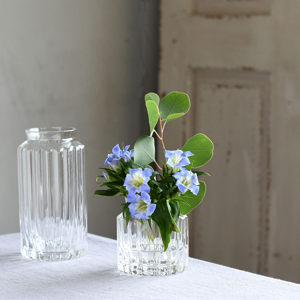 イタリア製 花瓶 アートフラワー - 花瓶・フラワースタンド