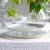 アイスベルク フラッシュ　Eisberg -FLASH-　ワイドリムクーププレート24cm　２色　EB2442【トルコ製 ガラス食器 おしゃれ おもてなし パーティー お皿 デザート皿 サラダ皿】