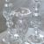 Barok ガラスキャンドルホルダー キャンドルスタンド Ｓサイズ 67229【RASTELI ベルギー インテリア 雑貨 おしゃれ 装飾 飾り ガラス 蝋燭立て スタンド】